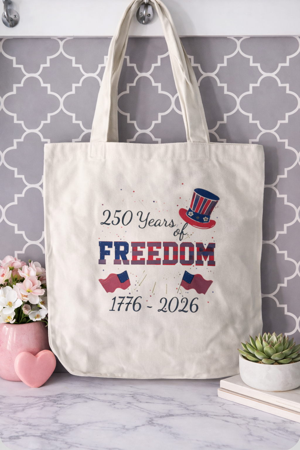 Freedom Canvas Tote