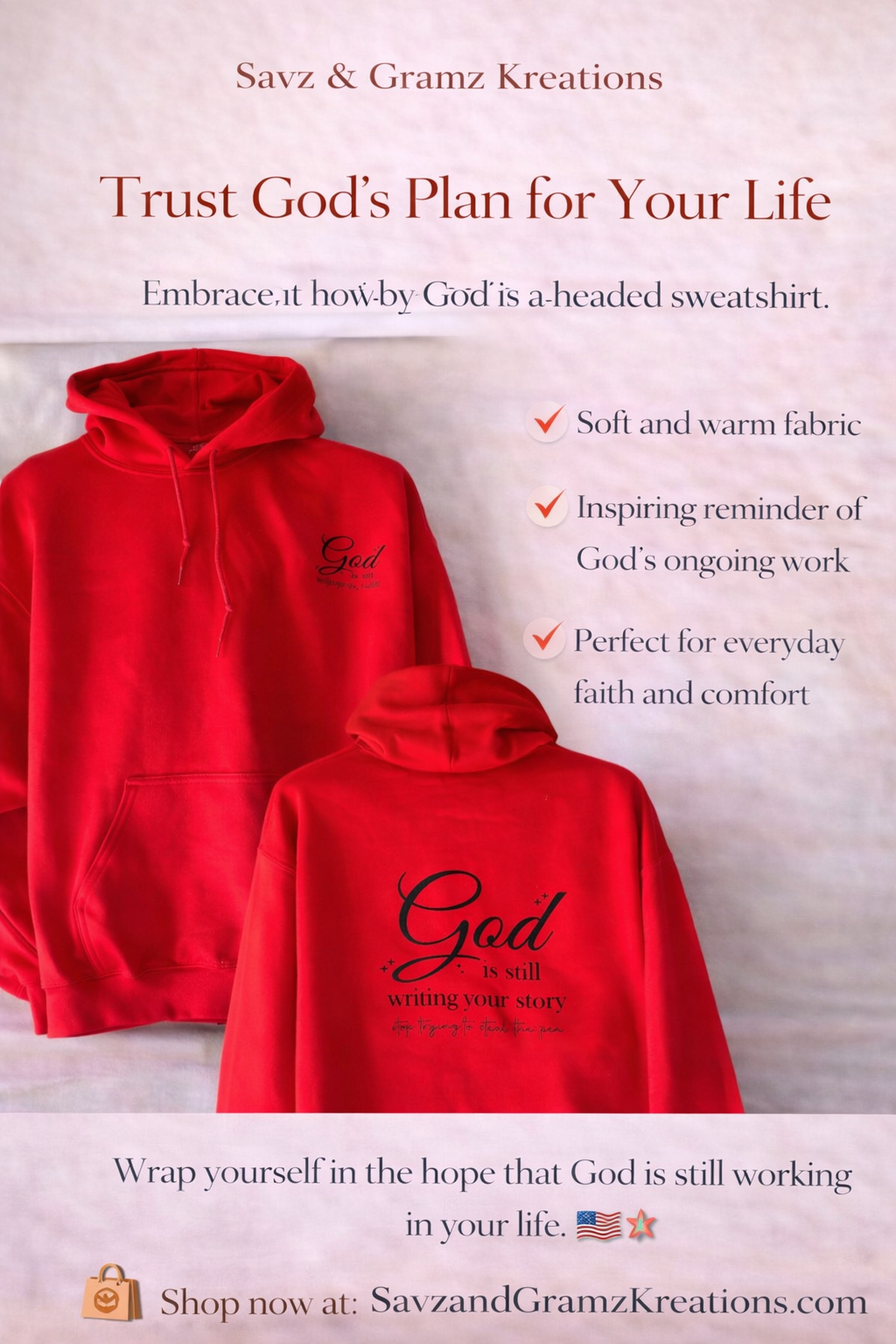 God Is Still Writing Your Story Hoodie