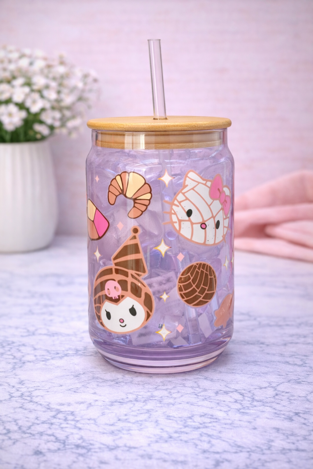Friends Sweet Bread Purple Cup