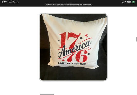 1776 Pillowcase