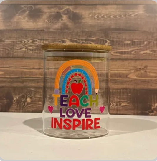 Teacher appreciation candy jars #2